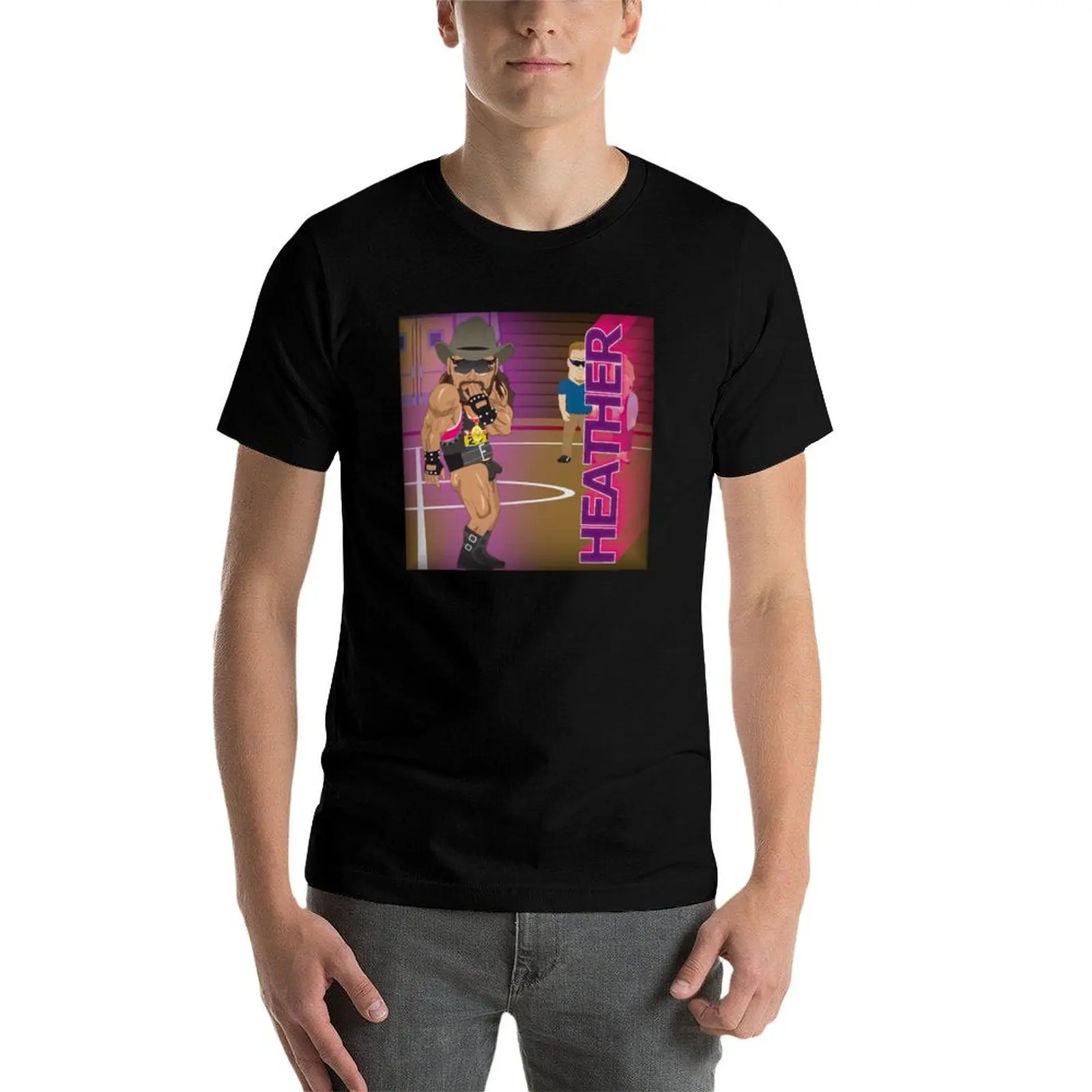 South Park Heather Swanson Oops T-Shirt man t shirts graphic t shirt man casual t shirt personalised T-shirt view 3
