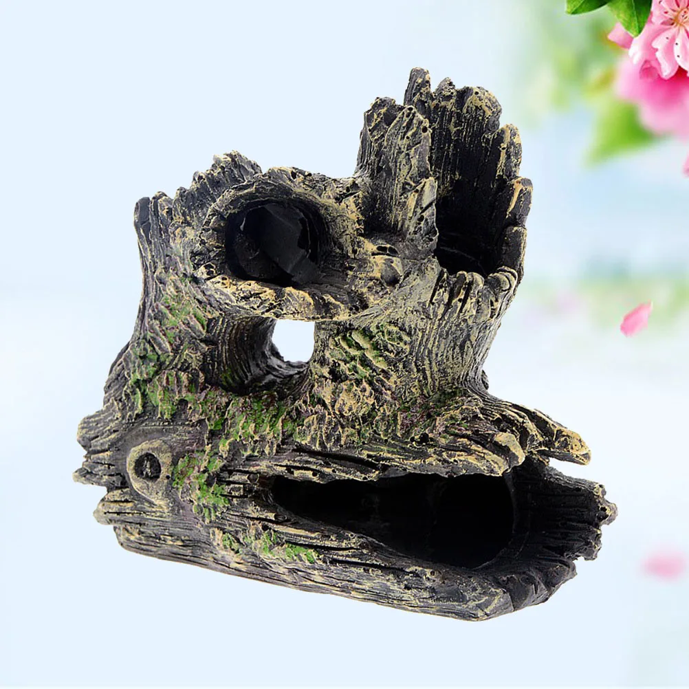 

Crystal Shrimp Hiding House Resin Aquarium Mountain Decor For Fish Tank Hill Non Toxic Rockery Landscape Ornament