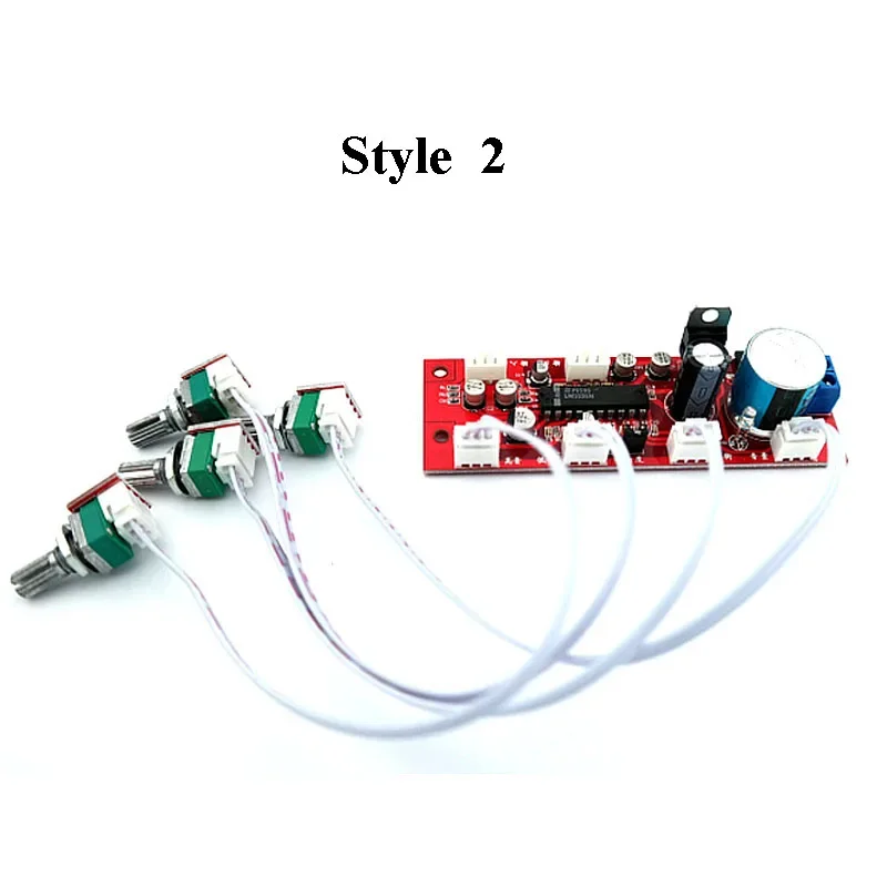 LM1036 Preamp verstärker audio Ton Bord mit NE5532 Potentiometer Separate für hifi