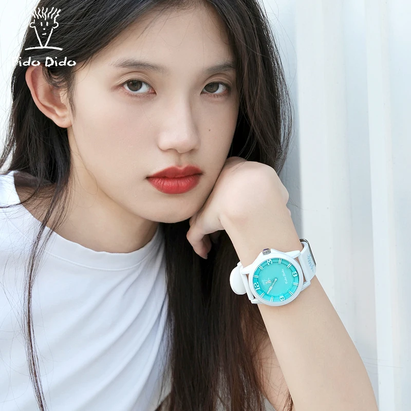 Спортивные часы FidoDido 50м водонепроницаемые - Силиконовый ремешок Унисекс Пара FD2312