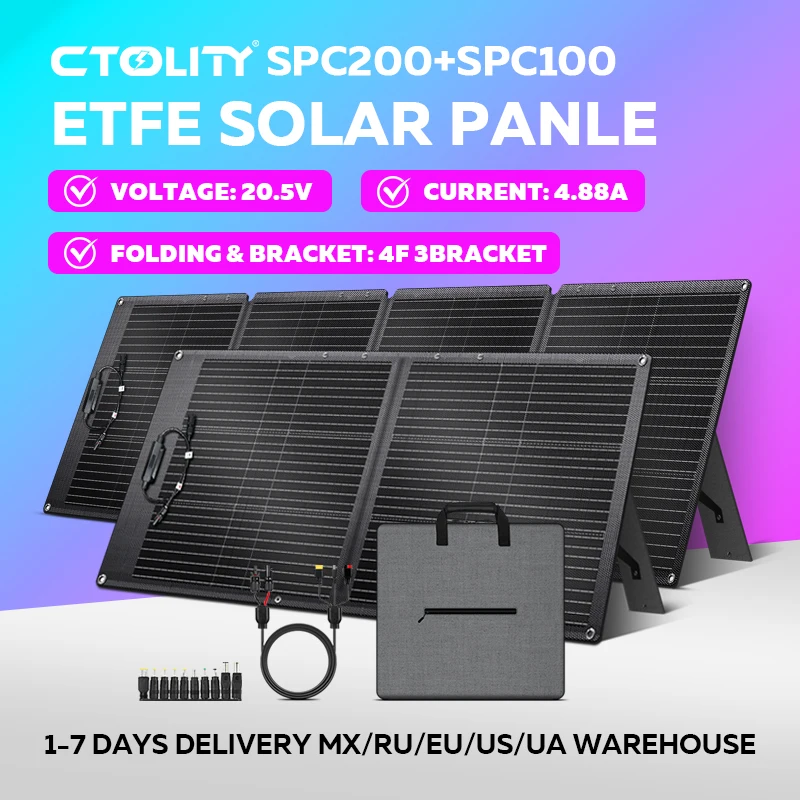 Etfe 100W 200W Sola… - image