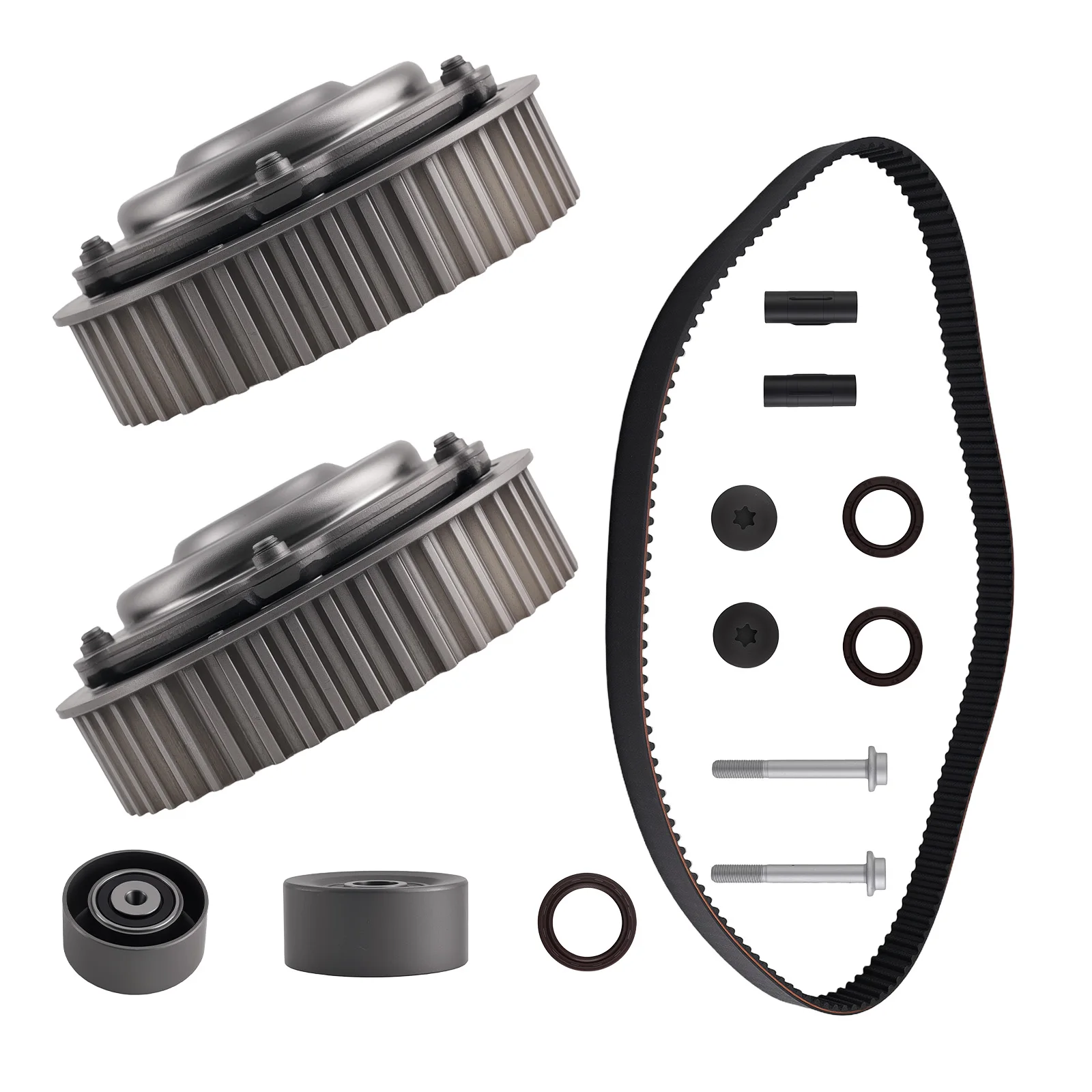 Kit tenditore cinghia per Chevrolet Aveo Aveo5 1.6L 2010-2011 con cinghia di distribuzione