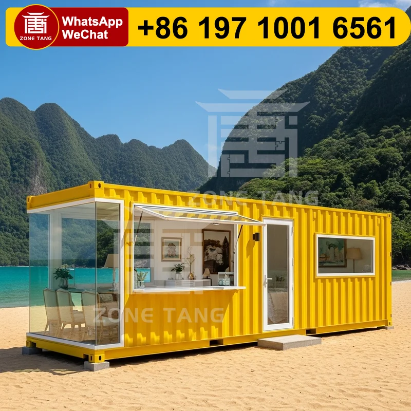 المنازل المسبقة الصنع كابينة الجاهزة حاوية الشحن الجاهزة المنازل مكتب شخصي حزمة مسطحة المنزل موضة دائم منزل صغير خارج الشبكة #1