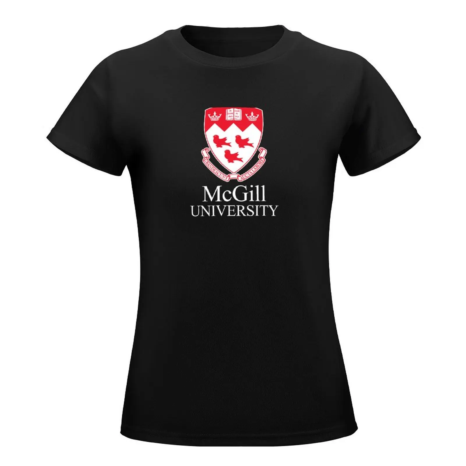 McGill University T-Shirt hippie clothes oversized woman t shirt