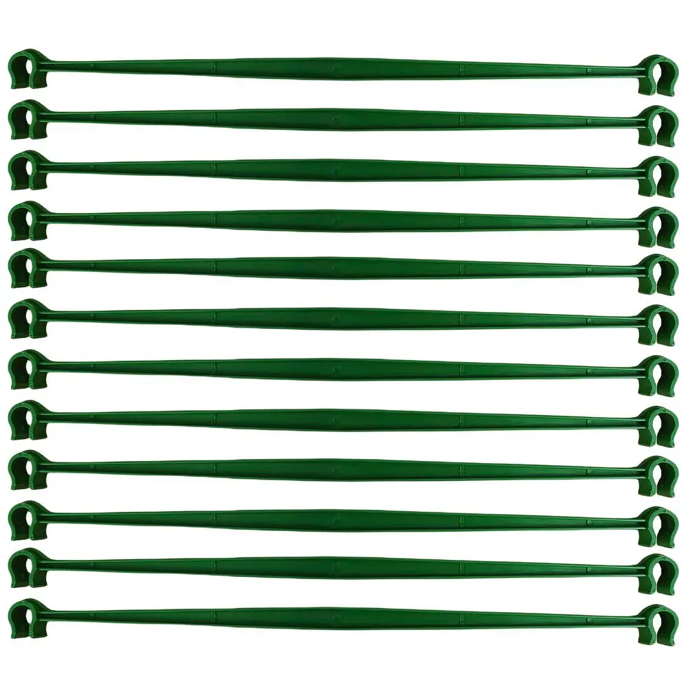 

Раздвижные опоры-крюки для растений (11,8 см) для тюльпаногубчатых опор для томатов, соединительные зажимы для решеток, для садовых опор для растений 11 мм, для использования на улице