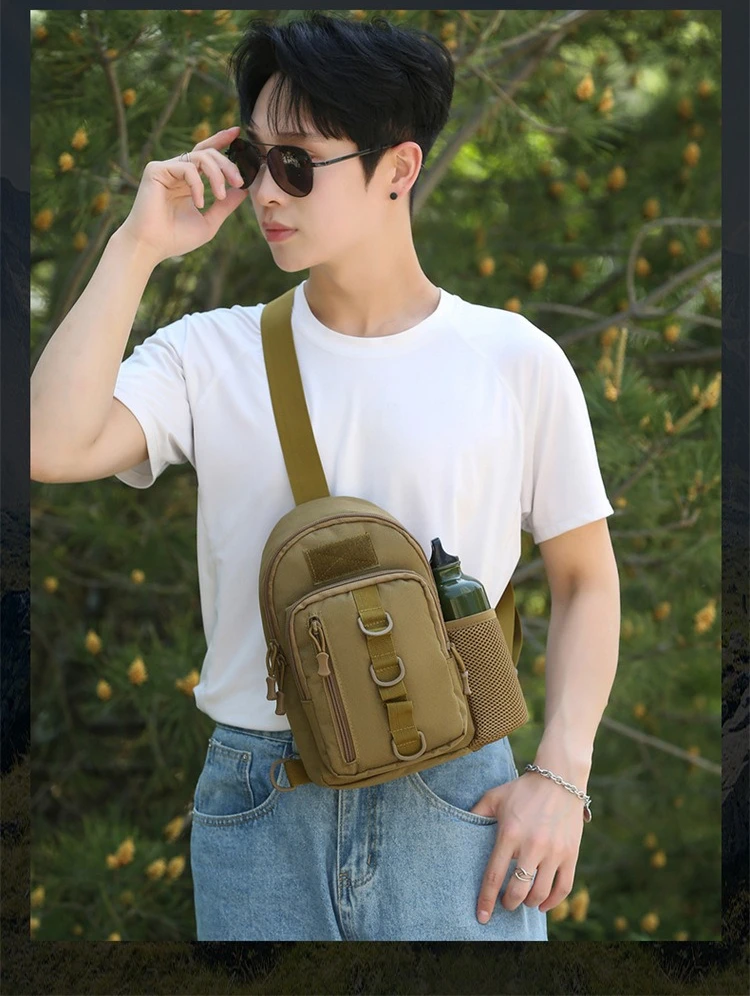 

Мужская и женская поясная сумка для верховой езды на открытом воздухе, камуфляжная тактическая сумка через плечо для альпинизма, многофункциональная сумка через плечо