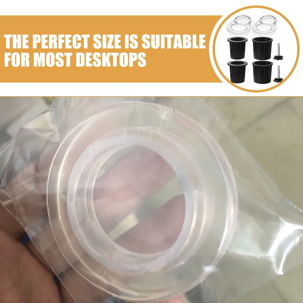 

1Set Umbrella Hole Plug Patio Table Accessory Easy Install Practical Durable Cover Scratch Prevention Outdoor Parasol Fixation