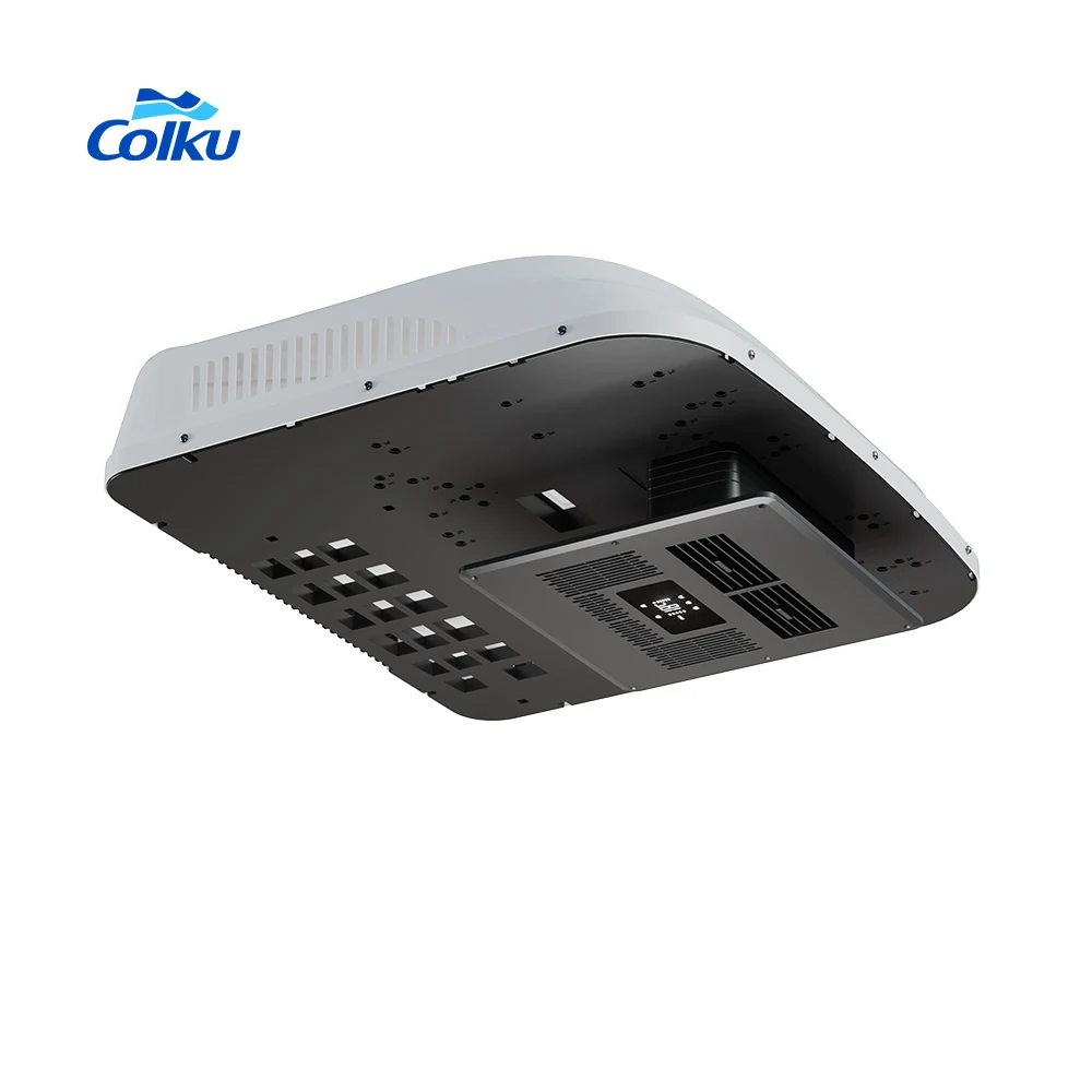 

New 48V Caravan Air Conditioner with R32 Refrigerant Low Noise RV Ac System Roof Top Fan Condition New