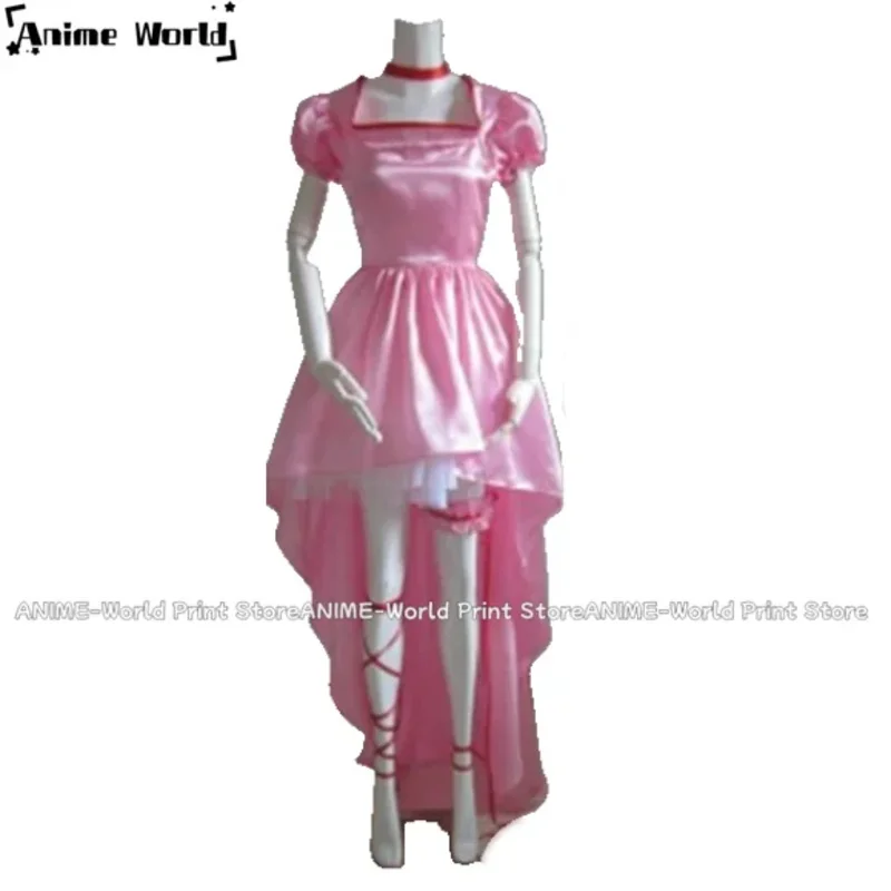 

《Custom Size》Unisex Anime Cardcaptor Sakura Kinomoto Pink Dress Cosplay Costumes Outfit Halloweenx;3,v'6.f;9,