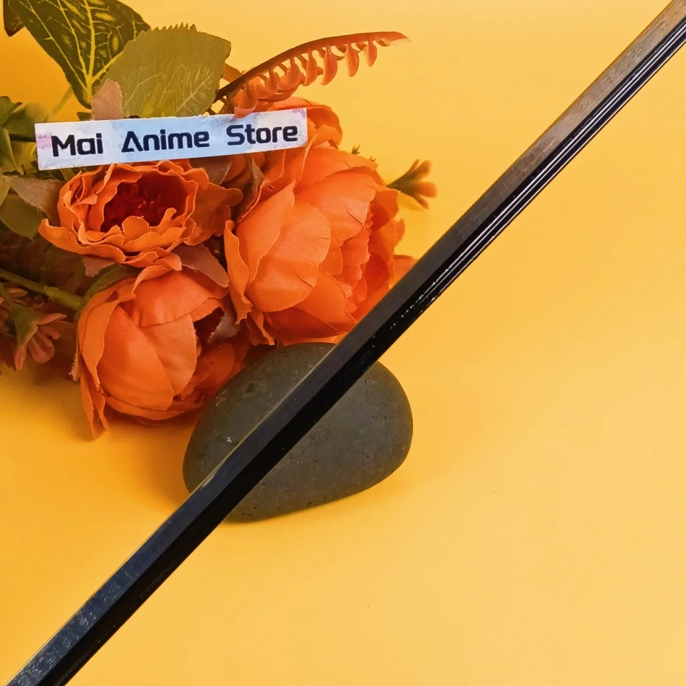 10in aço charlotte amande katana tamanho japonês katana original samurai sabre ferro ninja faca de metal anime zoro espada brinquedo presente