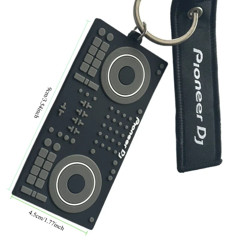 

Pioneer DJ Controller Model Keychain,Pioneer All-in-one Disc Player Model,Keychain Black