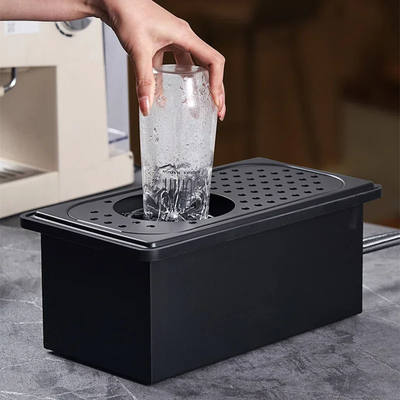 High-Pressure Glass Cup Washer, Stainless Steel Kettle Rinser—Suitable for Hotels, Bars, Coffee Shops