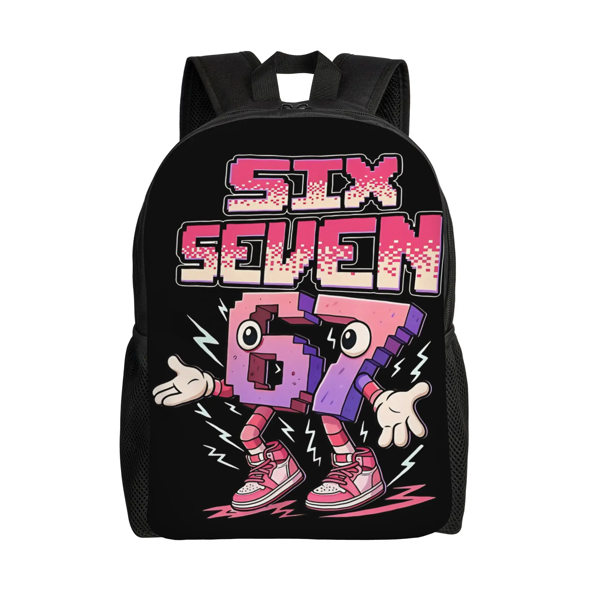 

67 Six Seven 6-7 Funny Italian Brainrot Children Backpack for Girls Boys Kids Backpacks Cute Daycare Child Bookbag