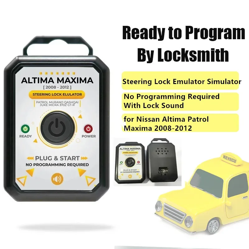 

Эмулятор блокировки рулевого управления, симулятор ESCL, программирование не требуется со звуком блокировки для Nissan Altima Maxima 2008-2012 гг.