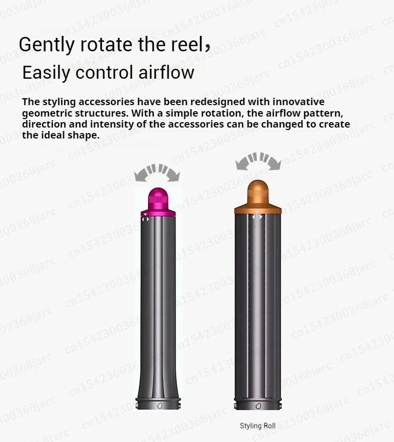 40MM Curling Attachment For Dyson Nural HD16 SenCiciMen HD15 Hair Dryer Nozzle Automatic Curling Barrels Curl Hair Styler Tool