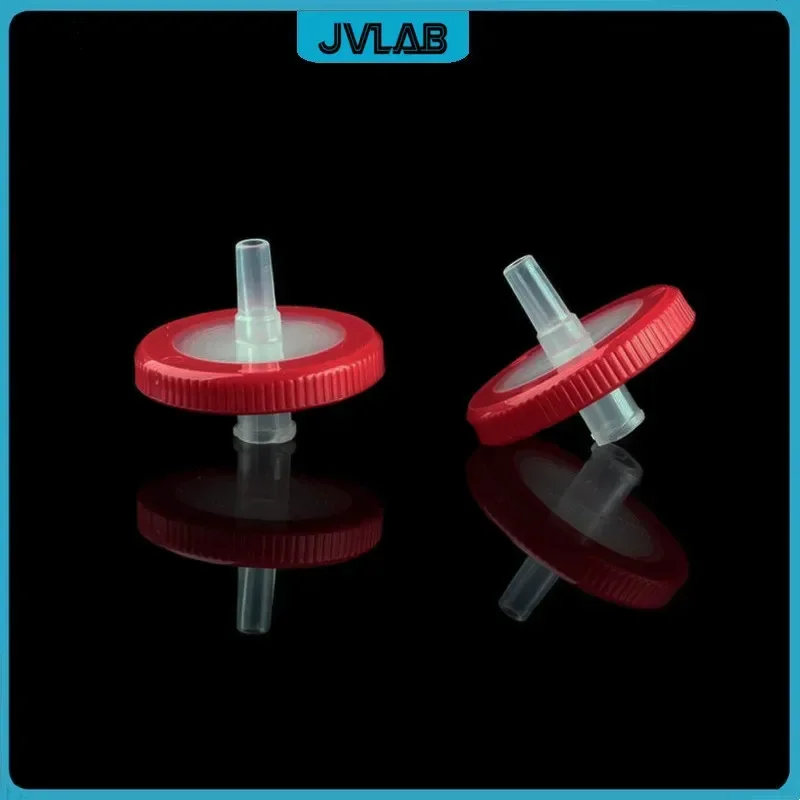 Syringe Filter PTFE Diameter 13mm / 25mm Made By Hydrophobic Poly Tetrafluoroethylene Microporous Needle Filtration 100 / PK