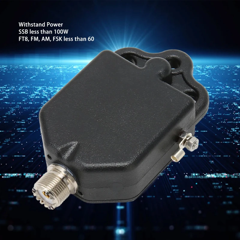 Endfeste Antenne, tragbare, nicht abgestimmte, endfeste Halbantennenkomponente, mit einem Frequenzbereich von 1–30 MHz und einer Leistung von 100 W