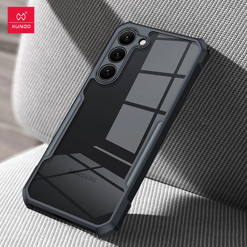 Xundd Hülle für Samsung Galaxy S24 S25 S26 Ultra, für S25 S23 Plus S21 Ultra FE, Airbag-Stoßschutz, PC&TPU Rückseite, transparente Abdeckung – Detail 13