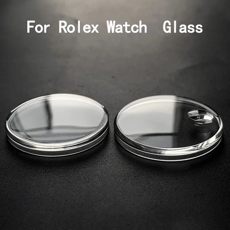 Oganic Glass Acrylic Plasti Watch Glass lens With Calendar Watch Repair Parts For Rolex  vintage watches 6263 6517 6624 15000AA