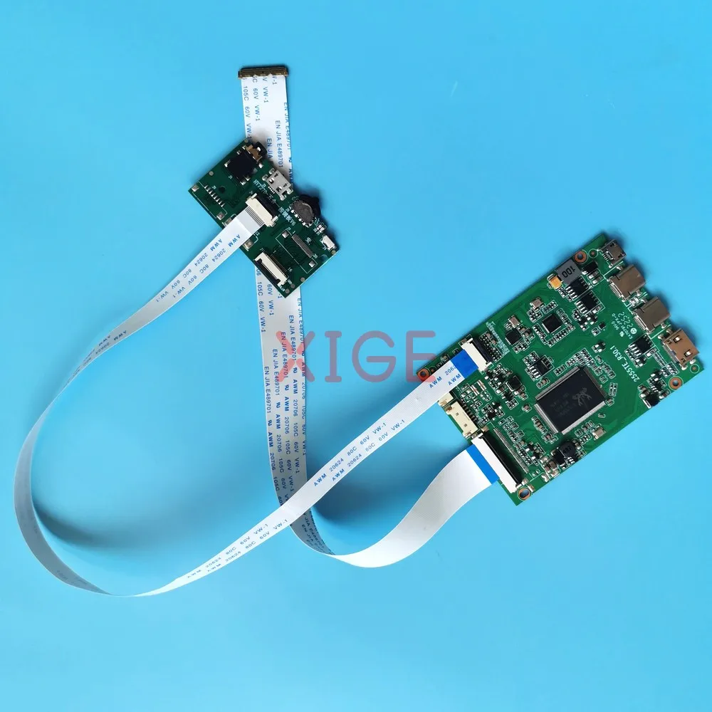 

DIY Kit плата драйвера ЖК-контроллера для N140HCE-EAA/EBA/EN1/EN2/G52 2TYPE-C 1920x1080 ноутбука матрица EDP 30-контактный мини-HDMI 14 дюймов