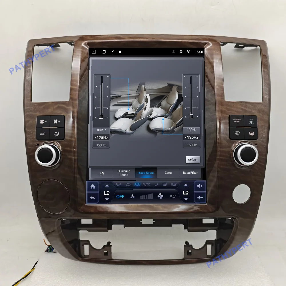 

12.1" Android 15 For Infiniti QX56 For Nissan Armada 2008-2011 Car Multimedia Player Carplay Auto Wireless Radio GPS 4G DSP WIFI