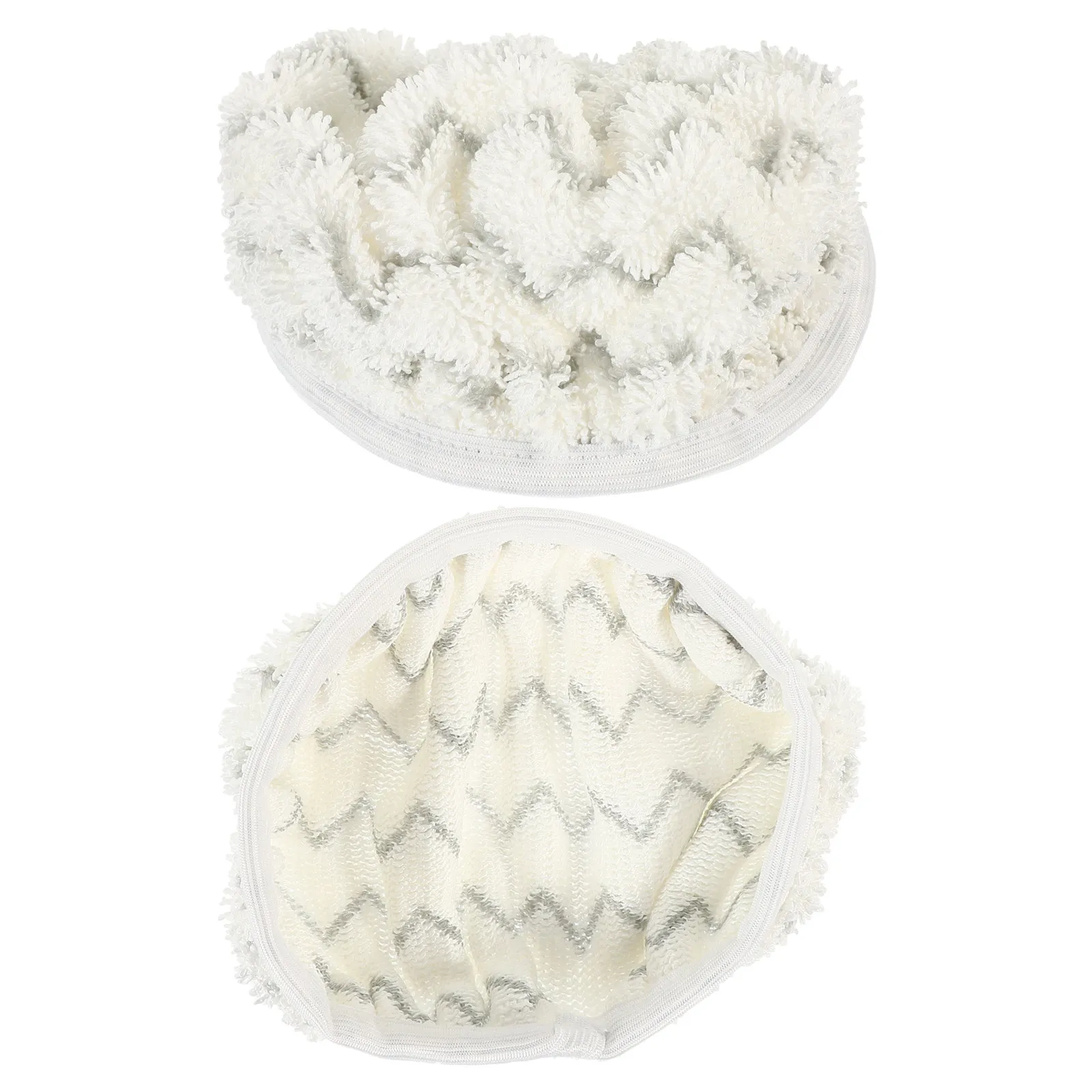 2Pcs Reusable Washable Mop Pads Replacement for Hardwood Tile Stone Concrete Floors Quick Install No Tools Required Floor Mop