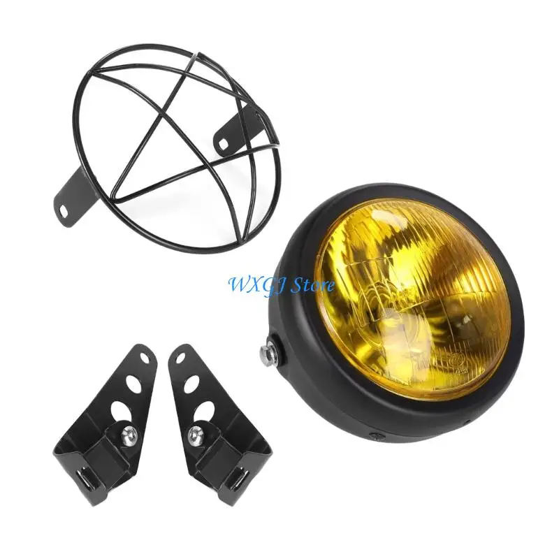 37JE High Lumen LED Headlight High Intensity Lighting for Cruisers Metal Glass Body