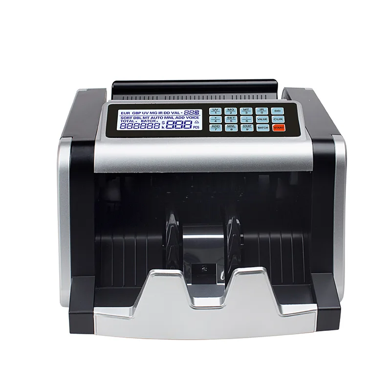 AL-1600 Compact Fake Money Detection Bill Counter UV MG  Money Counter