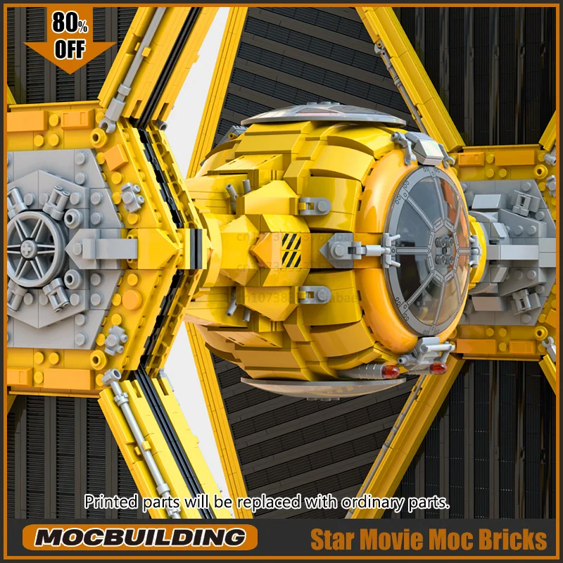 UCS Movie Mining Guild Interceptor MOC Building Blocks Space Fighter Technology Bricks Model Creative Collection Toys Xmas Gifts