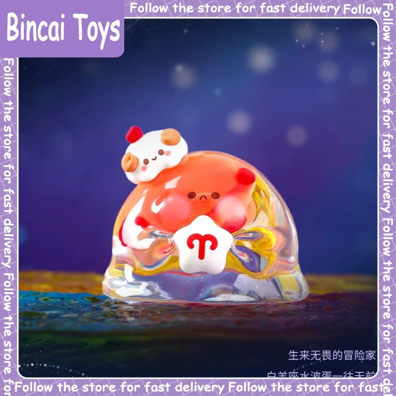 

Genuine Bubble Eggs Wishing Zodiac Signs Series Blind Box Cute Collection Desktop Ornament Fashion Trend Surprise Gift