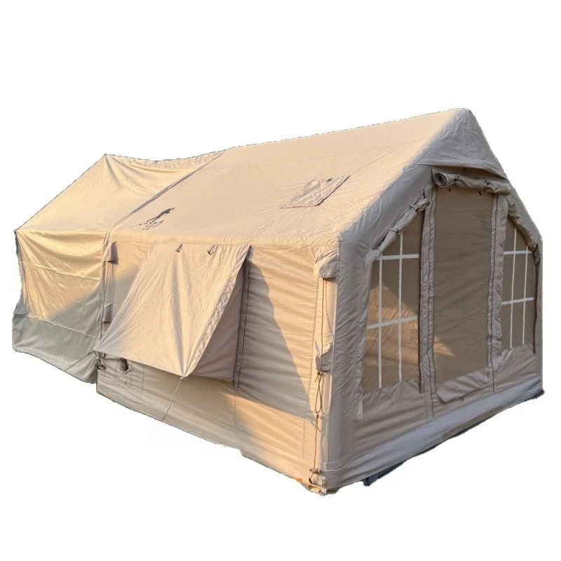 

7.7 square meters inflatable tent cold and frost thickened 600D oxford cloth waterproof windproof with canopy outdoor camping