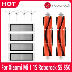 Hepa Filter Belangrijkste Borstel Zijborstel Onderdelen Voor Xiaomi Mi 1S 1st Roborock S5 S50 Max Mijia Robot stofzuiger Accessoires