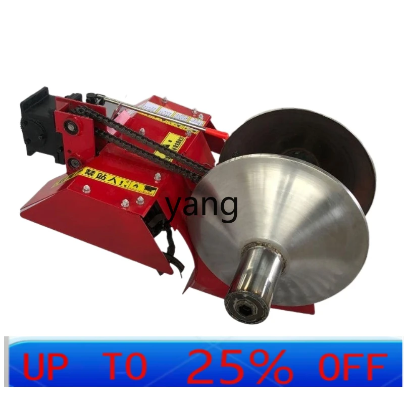 

LMM Hand-held pulling strawberry trenching and ridging machine Greenhouse agricultural strawberry trenching and ridging machine