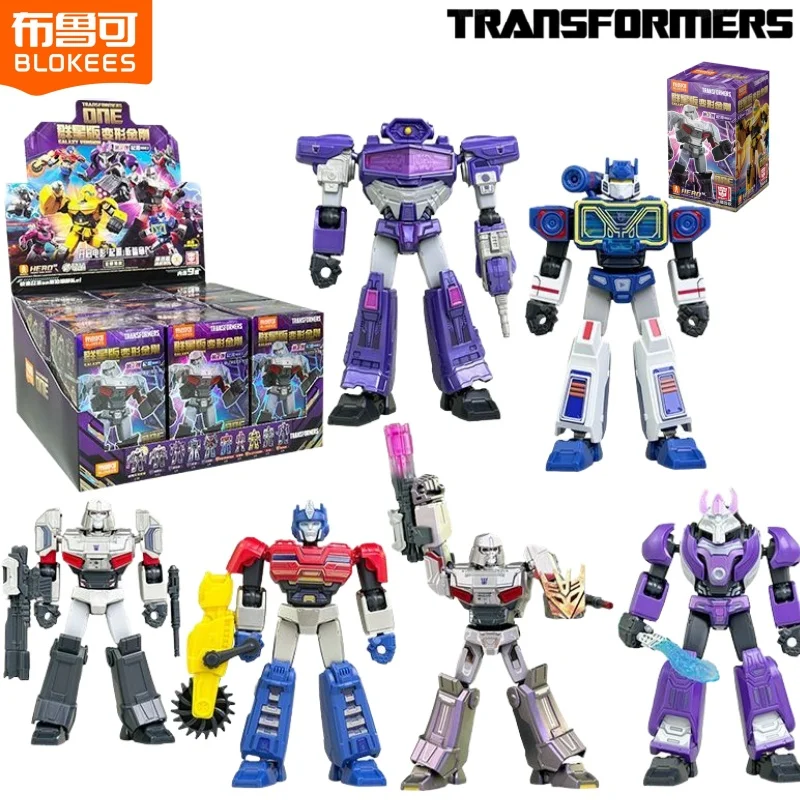 

BLOKEES Трансформеры Building Block Man Star Edition 7-е происхождение WAVE2 Мегатрон Сборочная модель Детская игрушка Подарочное украшение