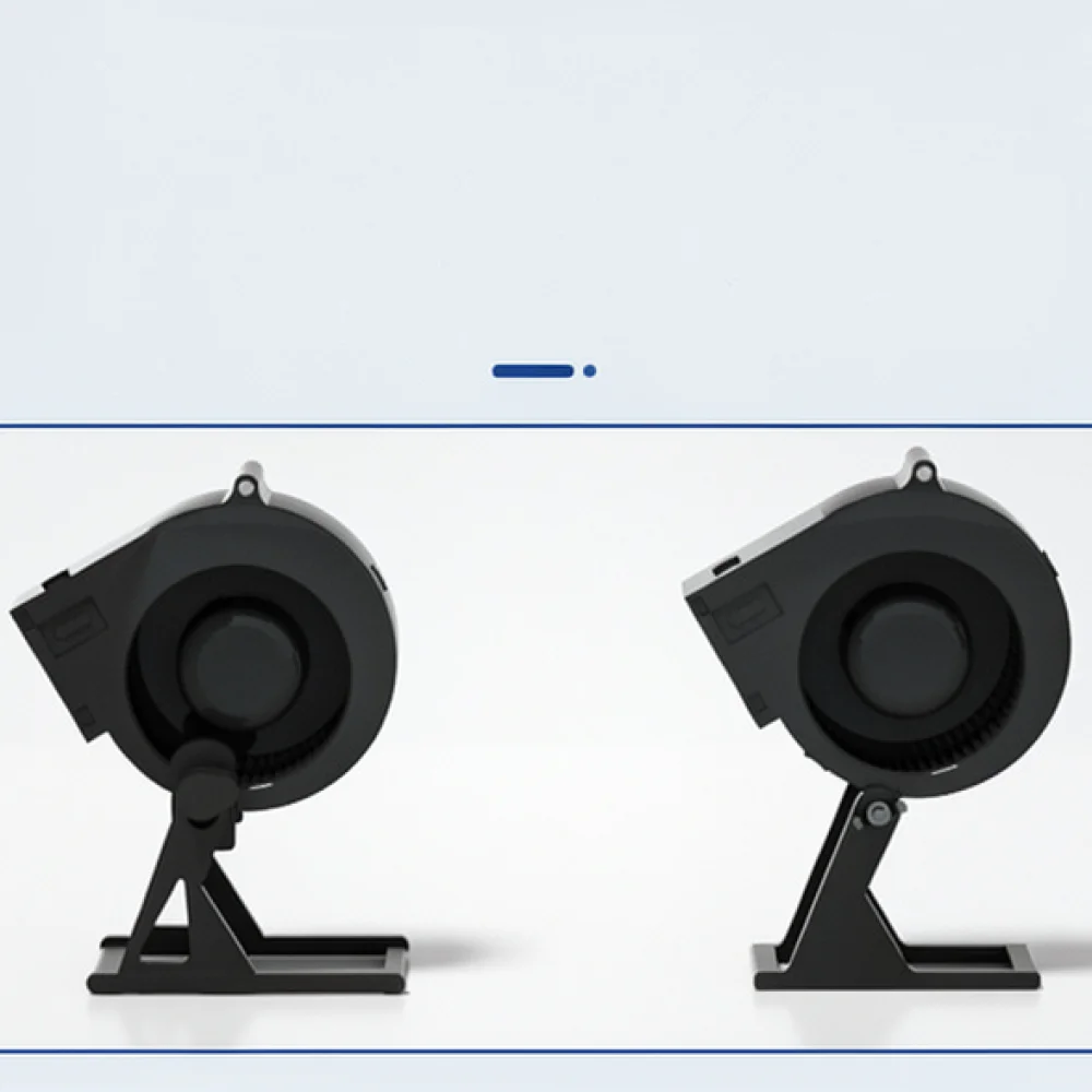 Desktop Blower Fan Quiet USB Powered Portable Cooler For Office Desk Car Interior Cooling Airflow Variable Speed Cooling Tool