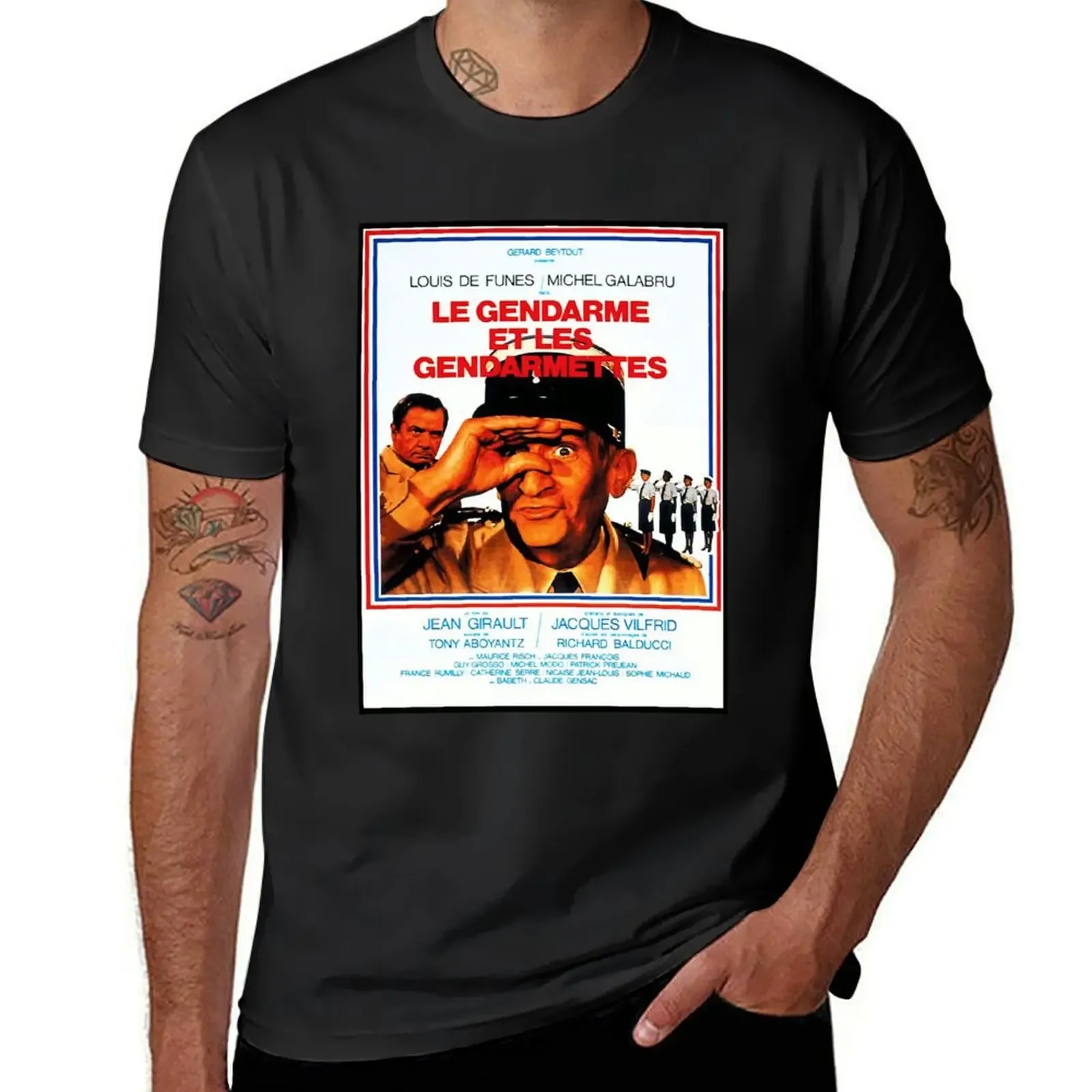 Nous Irons Deauville We Will Go To Deauville 1962 Louis De Funes Comedy Movie Poster Classic TShirt funny vintage graphic outfit