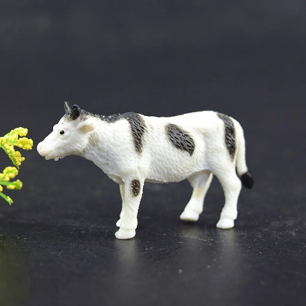 Play Animal Figures Toy 3+ years Farm Plastic 12 pieces Yard 4-6cm Fashionable New 2018 Nobby Fashion Play Animal