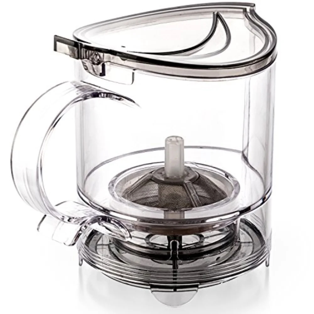 1PCS HouseholdLeaf Tea Maker One-click Tea And Water-Filtration Teapot Cover Dual Purposes Plastic Home Flower Teaware