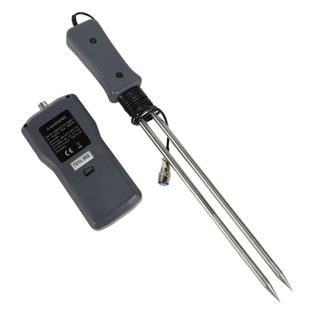 Sawdust Moisture Meter MS-W with Seperate Probe, Paillasse,bamboo Powder and Wood Chips Moisture Analyzer Hygrometer 0-84%