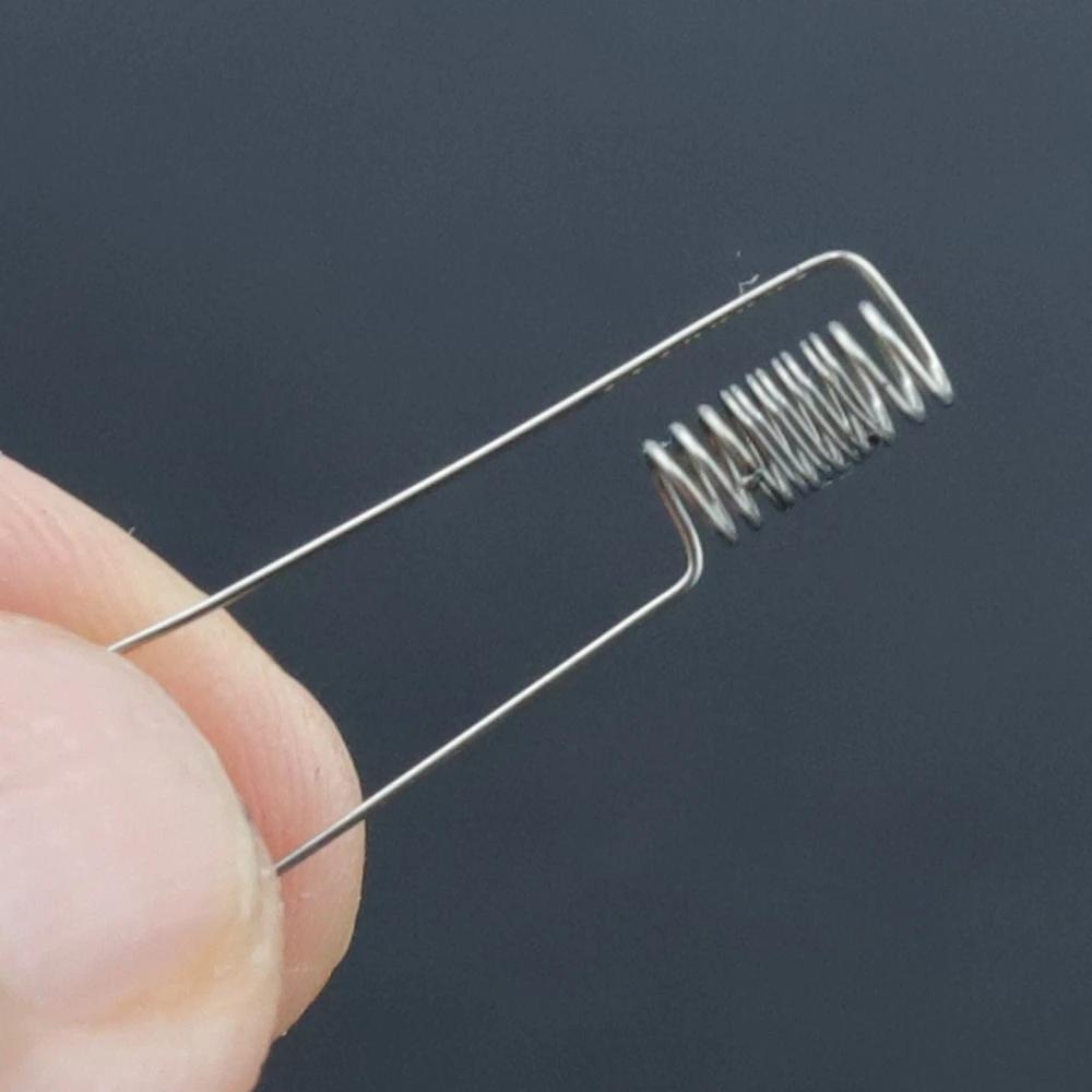 100/50pcs Resistance A1/Ni80 0.6/0.8/1.0/1.2ohm BVC Wire Replacement Prebuilt Spring Accessories