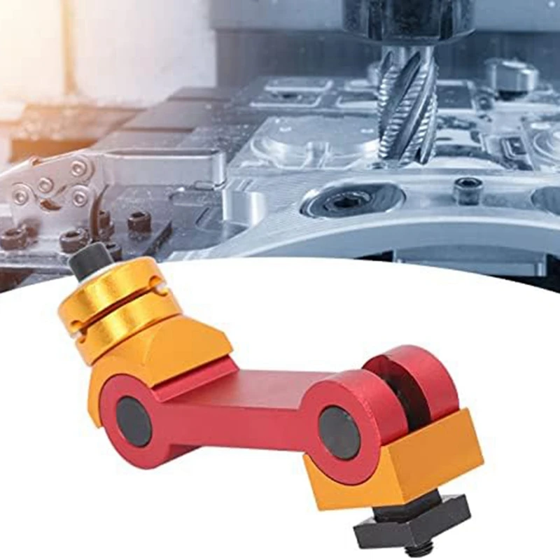 Adjustable Milling Vise Stop, CNC Mill Work Stop Part Locator Milling Machine Positioner, Work Stop Tool Part Workpiece