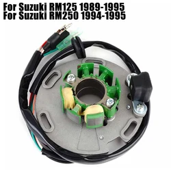 Stator Coil For Suzuki RM250 RM125 1989-1995 1994 1993 1992 1991 RM 250 125 32101-28E00 32101-43D10 43D00 27C10 27C01 27C00