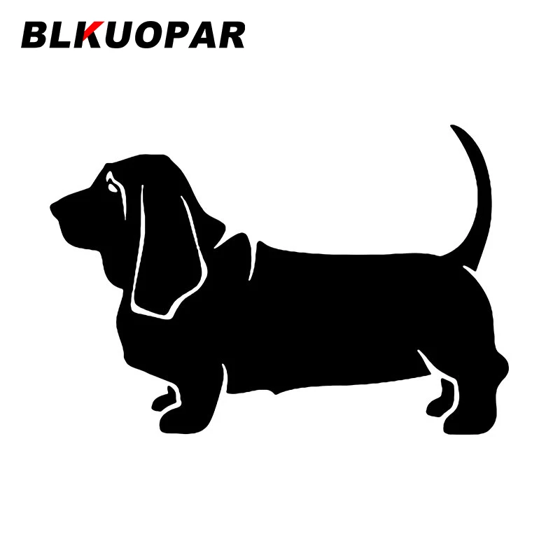 BLKUOPAR Doberman Dog Car Stickers JDM Anime Vinyl Decal Waterproof Scratch-Proof Refrigerator Graphics Surfboard Car Lable