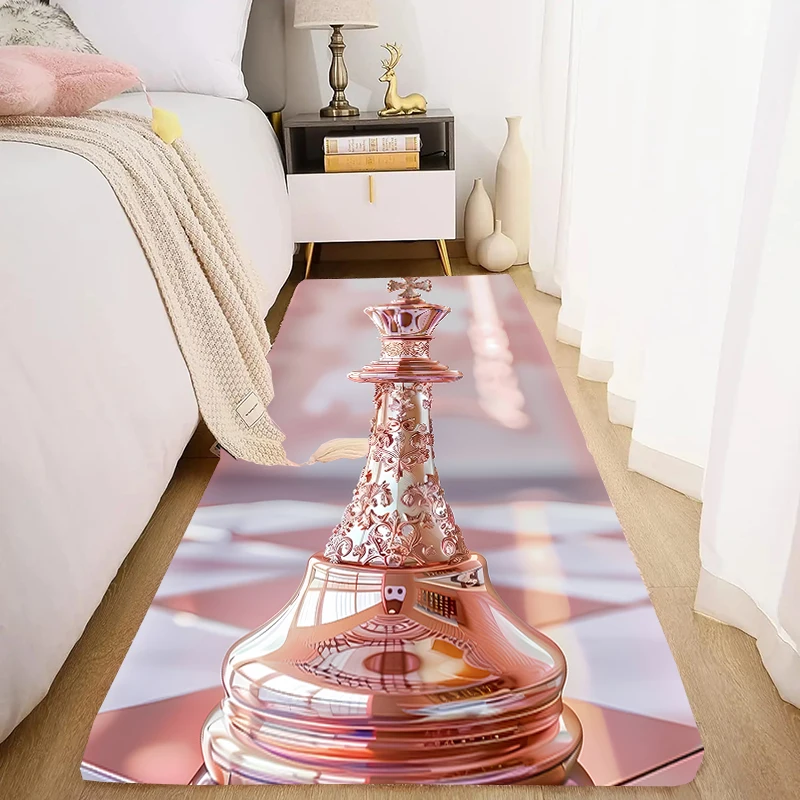 Luxurious International Chess Carpet, Living Room and Bedroom Household Items, kids Room Sofa Mats, Doormat Floor  Anti-slip Rug