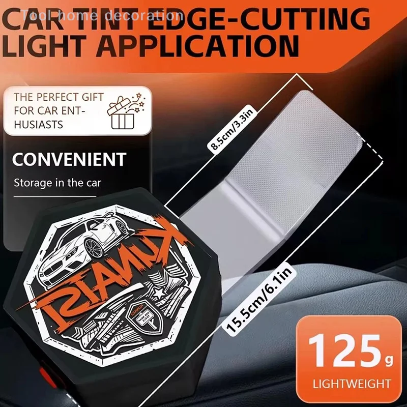 Odporny na zarysowania reflektor LED z mocowaniem magnetycznym - precyzyjne oświetlenie do przyciemniania szyb samochodowych