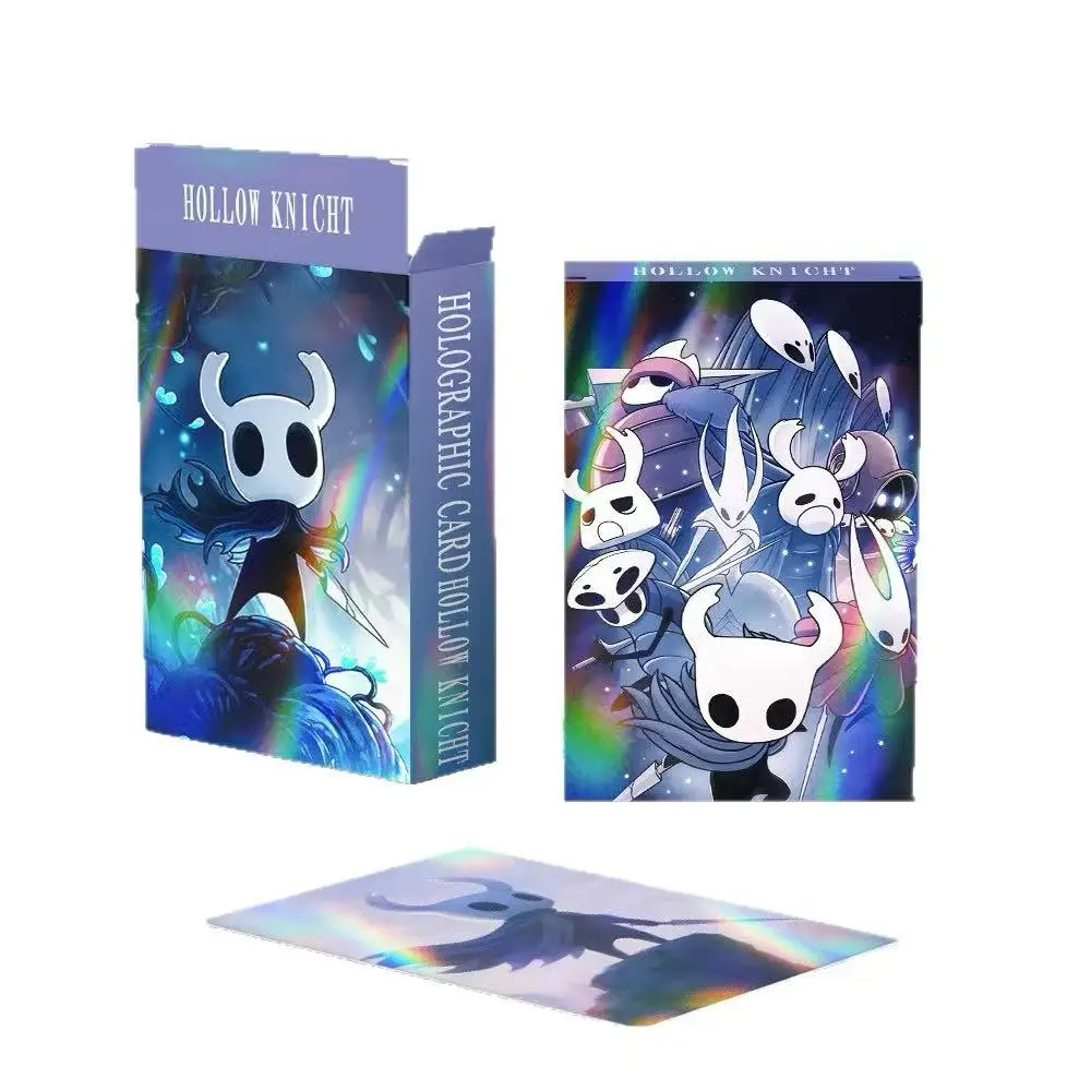 30Pcs Underground Adventure Cartoon Character Holographic Cards, Shiny Flash Boxed Cards for Fan Collection
