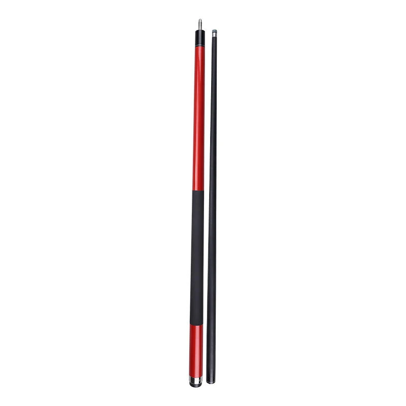 Handmade 10mm Carbon Fiber Pool Cue Shaft Blanks Stainless Steel Ferrule Red Black Baked Paint Cue