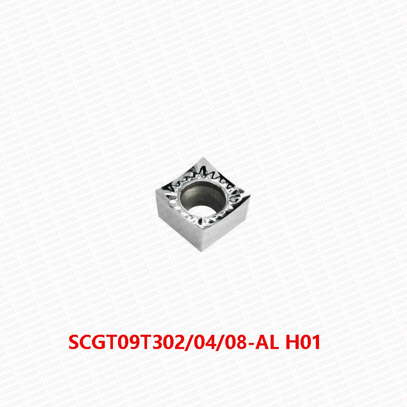 BEYOND SCGT09T302 SCGT09T304 SCGT09T308 SCGT120404 SCGT120408-AL Твердосплавные вставки для алюминия SCGT 09T304 Токарный инструмент Резак