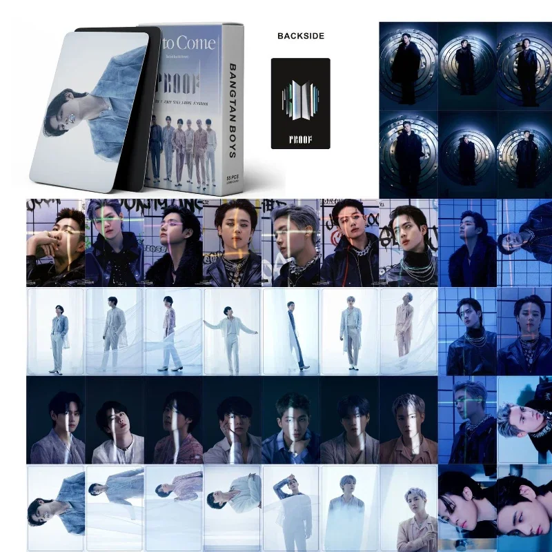 Kpop TWS Sparkling Blue Lomo Cards Boys Groups HD Photocards for Fan Collector Card Gift