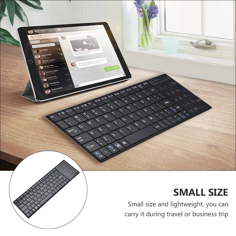 

Портативная сенсорная ультратонкая стильная беспроводная компьютерная клавиатура для работы и игр, все ультратонкие механические клавиатурные устройства, отличный подарок